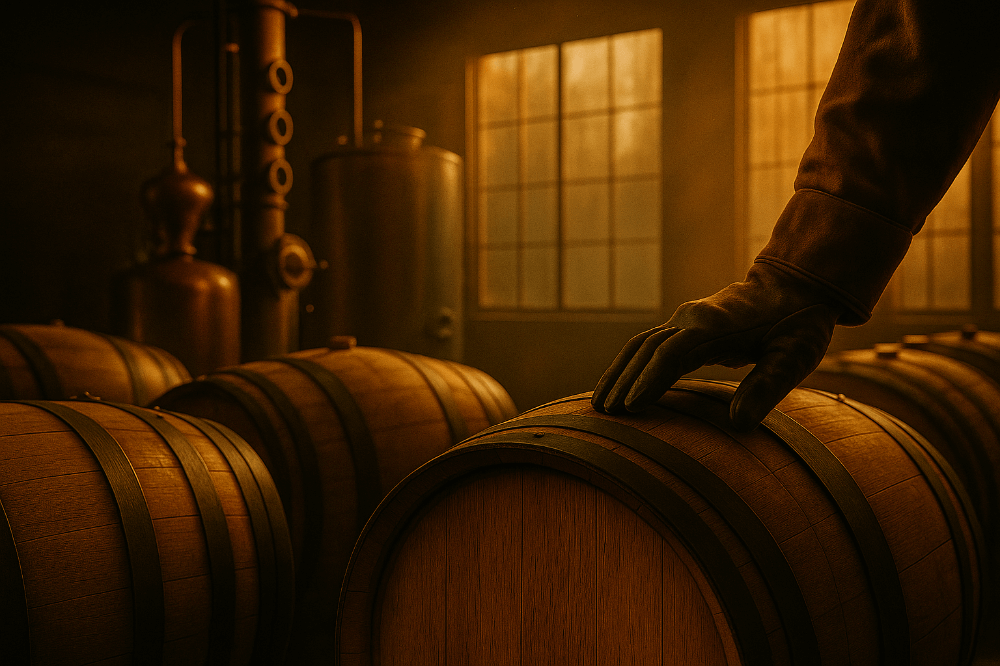 Tajna zlatnog blaga - Odležavanje rakije Iskra